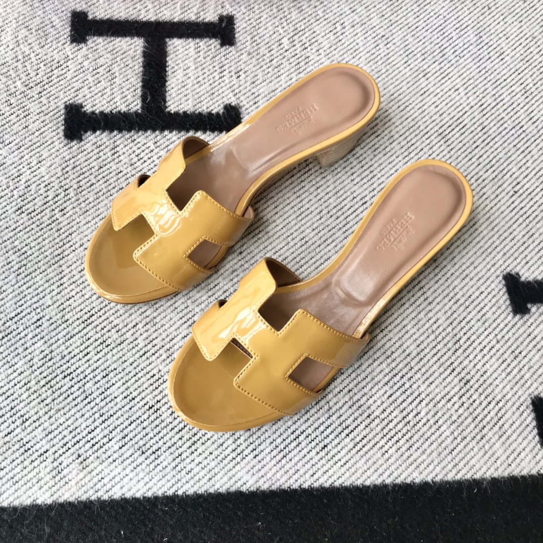 에르메스 올수공 오아시스 슬리퍼 샌들 페이던트 21